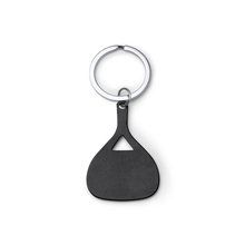 Llavero de aluminio Negro