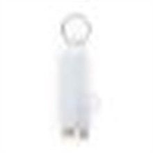 Llavero cargador 3 en 1 Blanco Talla Única Adulto