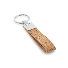 Llavero Ecológico Metal y Corcho Natural