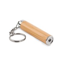 Llavero Linterna LED de Bambú Madera