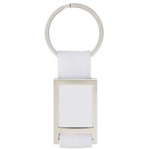 Llavero Metálico con Cinta Nylon BL