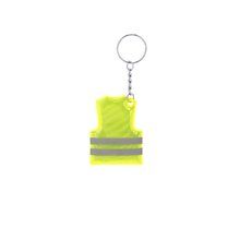 Llavero mini chaleco reflectante PVC Ama