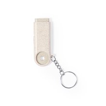 Llavero Moneda con Linterna Natu