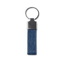 Llavero realizado en tejido vaquero Denim Vigore