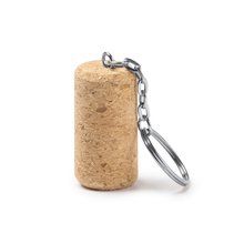 Llavero con tapón de corcho natural CRUDO TALLA ÚNICA ADULTO