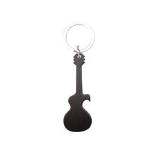 Llavero abridor guitarra de aluminio Neg