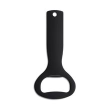 Llavero abridor de aluminio clásico Negro