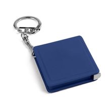 Llavero con cinta métrica Azul