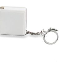 Llavero Flexómetro 1m Blanco