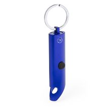 Llavero Linterna con Abridor Azul
