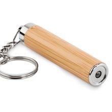 Llavero Linterna LED de Bambú Madera