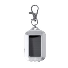 Llavero Linterna Solar con 3 LEDs Plat