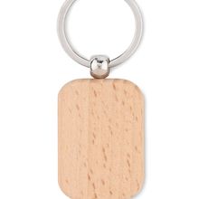 Llavero de Madera Rectangular Madera