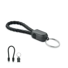 Llavero pulsera con transferencia datos 60W Negro