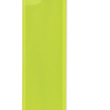 Llavero reflectante de PVC Amarillo Fluorescente