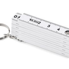 Llavero Regla Carpintero Plegable 50cm Blanco