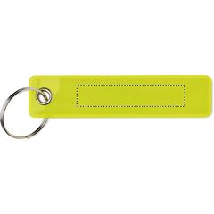 Llavero reflectante de PVC | Lado 2 | 50 x 10