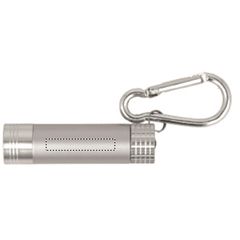 Llavero linterna aluminio para grabado láser logo iluminado | Lateral Derecho | 30 x 5