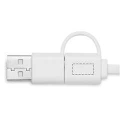 Llavero soporte móvil y cables de carga | PLUG | 10 x 5