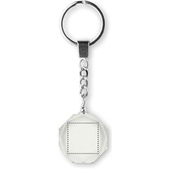 Llavero de cristal para premios | Lado 2 | 20 x 20