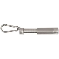 Llavero linterna aluminio para grabado láser logo iluminado | INNER BARREL LEFT | 25 x 5
