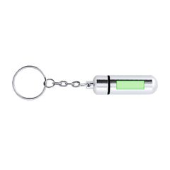 Llavero pastillero discreto de aluminio | En el cuerpo | 20 x 6