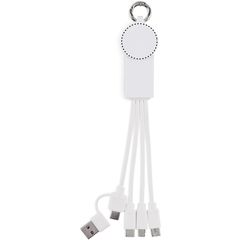 Llavero con Cable de carga | SIDE 2 DL | 31 x 31