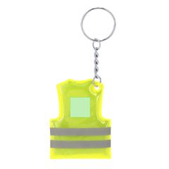 Llavero mini chaleco reflectante PVC | Area 1 | 15 x 15