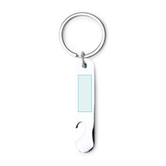 Llavero abridor de acero | ZONA2 | 25 x 9