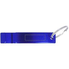 Llavero Abridor Brillante de Aluminio | Trasero | 25 x 7