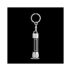 Llavero aluminio con linterna LED 3pos. | Cuerpo lateral 2 | 30 x 7