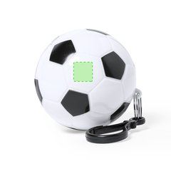 Llavero Balón de Futbol con Poncho | En la bola | 20 x 20