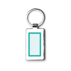 Llavero de bambú con acabado de metal | ZONA2 | 20 x 40