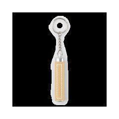 Llavero de bambú con linterna LED | Cuerpo | 50 x 7