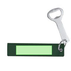 Llavero con cinta y abridor de aluminio reciclado | Area 4 | 80 x 16