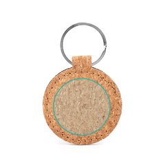 Llavero de corcho con anilla | ZONA1 | 30 x 30