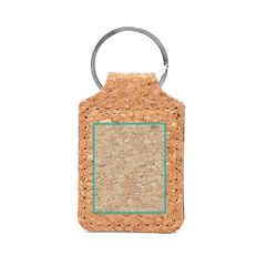 Llavero de corcho con anilla | ZONA2 | 25 x 35