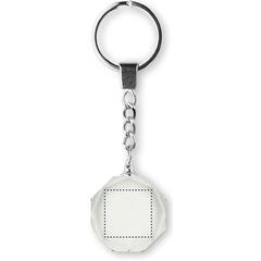 Llavero de cristal para premios | Lado 1 | 20 x 20