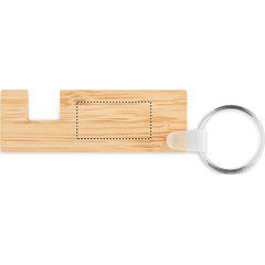 Llavero Eco con Soporte Móvil | Lado 1 | 30 x 15