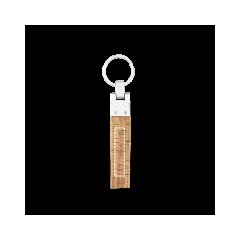 Llavero Ecológico Metal y Corcho | Corcho | 10 x 50