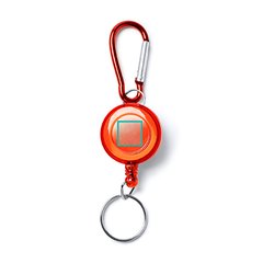 Llavero extensible con mosquetón | ZONA1 | 15 x 15