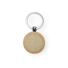 Llavero de madera natural | ZONA1 | 30 x 30