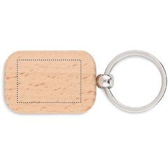 Llavero de Madera Rectangular | Lado 1 | 30 x 20