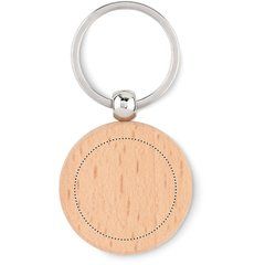 Llavero de Madera Redondo | Lado 1 | 30 x 30