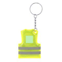 Llavero mini chaleco reflectante PVC | Area 1 | 15 x 15