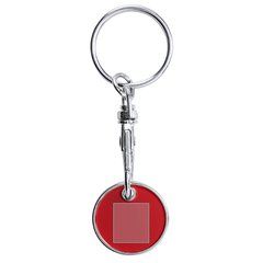 Llavero moneda para carro metálico | ZONA1 | 12 x 12