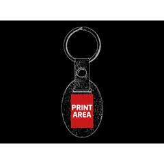 Llavero Ovalado de Madera | Zona 1 | 20 x 30