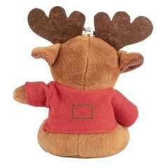 Llavero de peluche Reno | Trasera | 15 x 10