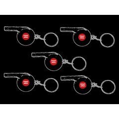 Llavero pito Pack con 5 colores | Zona 1 | 12 x 12