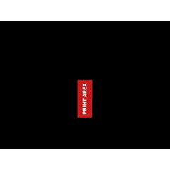 Llavero Placa Alargado con Casa | Cuerpo centro | 10 x 30